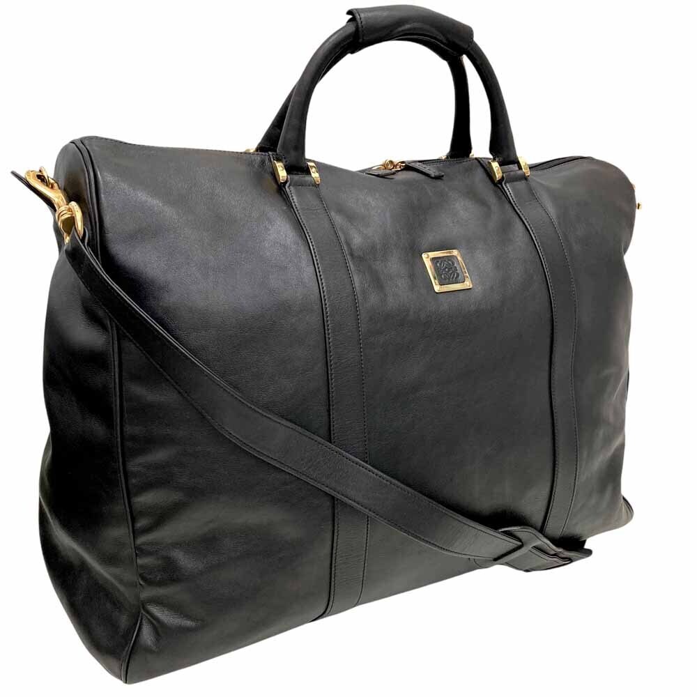 Loewe Boston Bag Black Handbag Shoulder